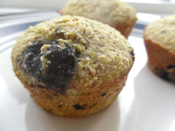 Blueberry Cornbread Muffins